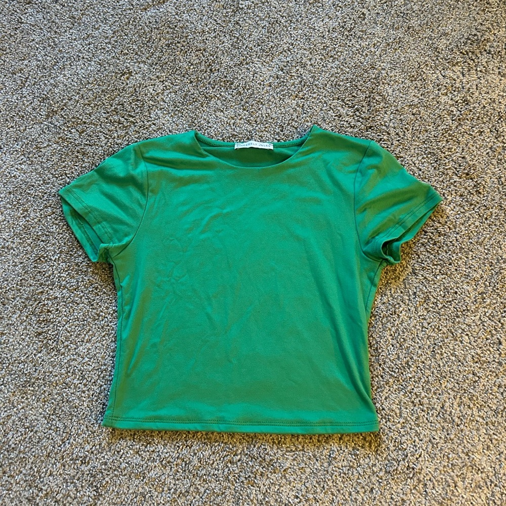 Sincerely Jules Emerald Green Tee